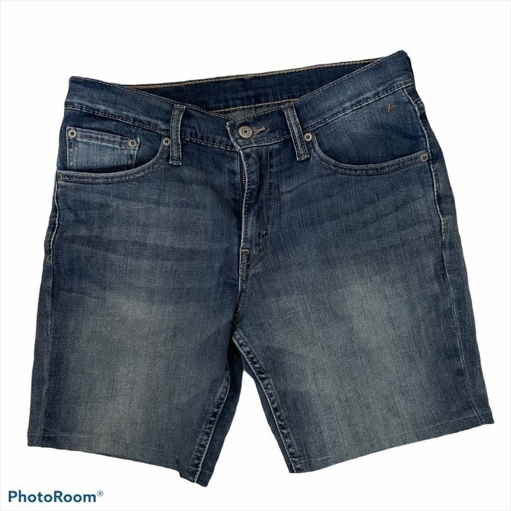 EUC Levi’s 511 Jean Shorts Blank Red Tab Size 30